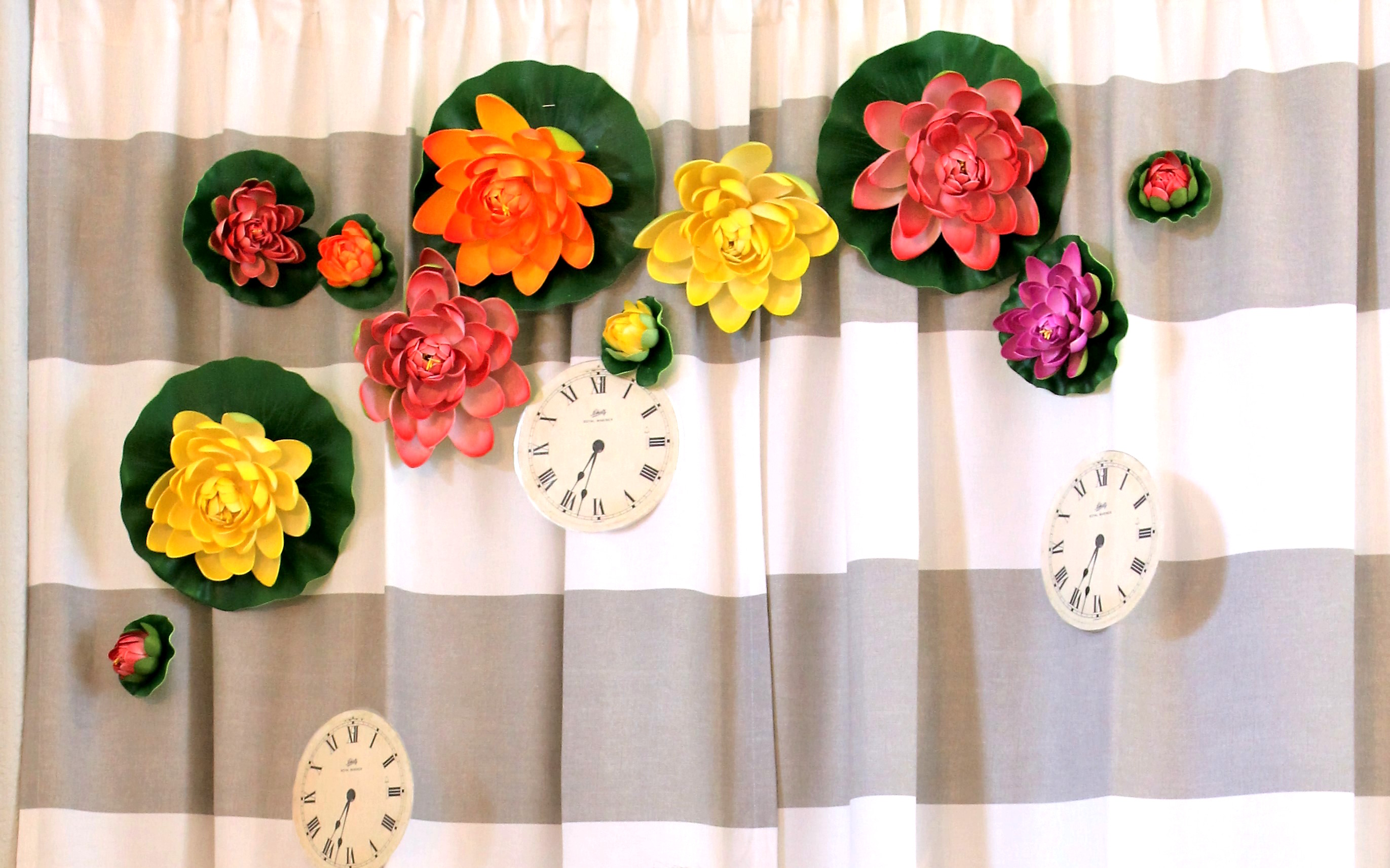 Hanging Flowers Photo Backdrop, Flower Garland on Fishing Line, Photo  Backdrop for Bridal Shower, Baby Shower Flowers, Wedding Decor Flower 