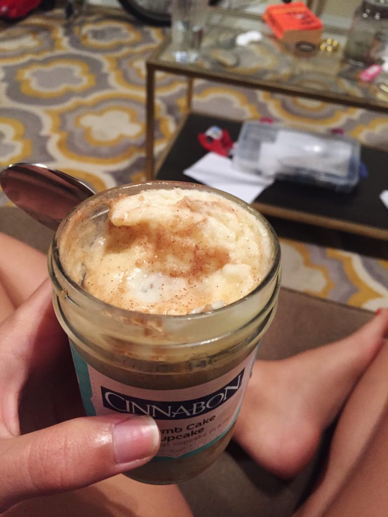 cupcake in a jar