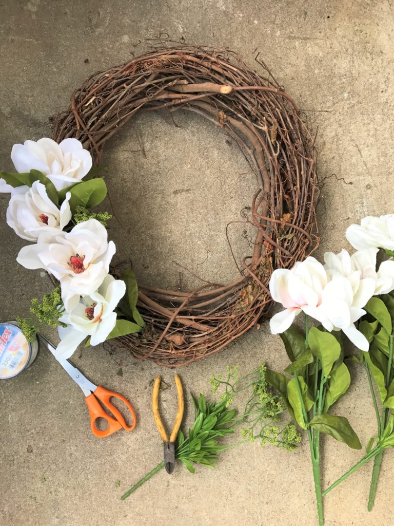 DIY Front Door Wreath