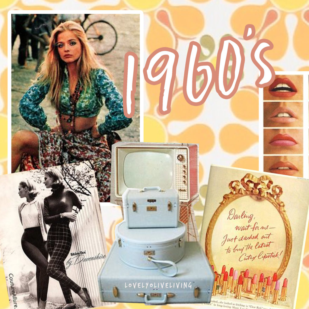 1960s inspiration board