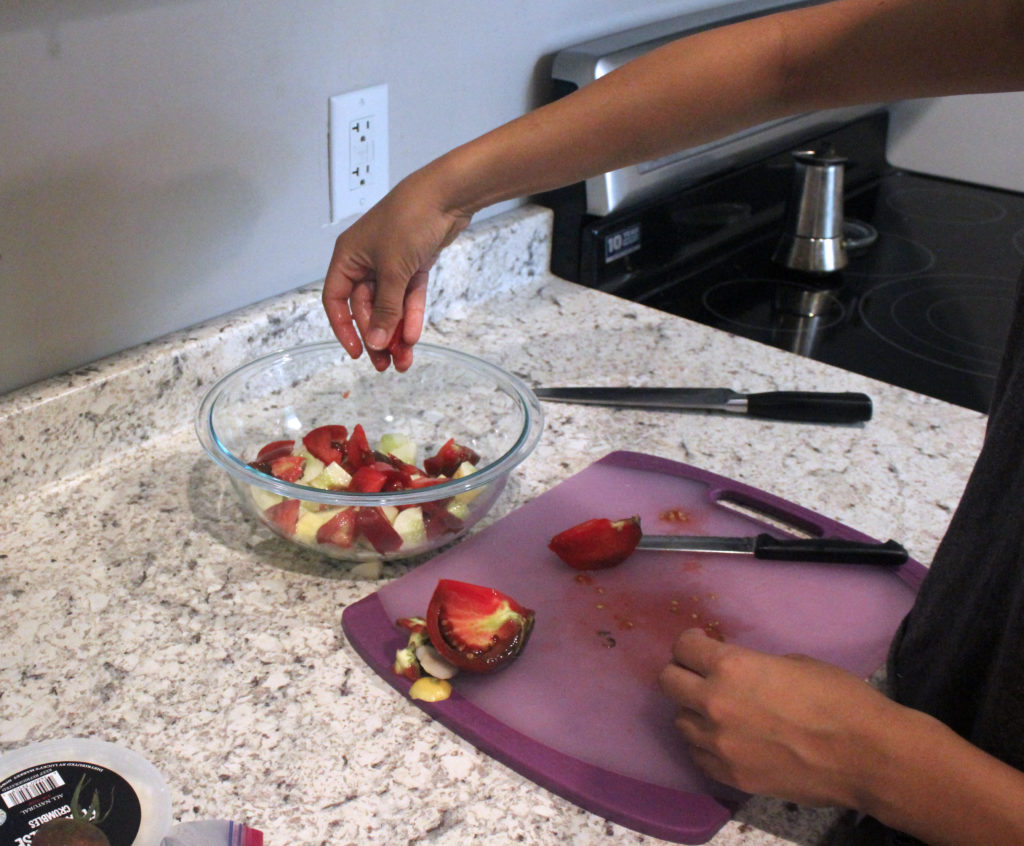 summer vegetable salad