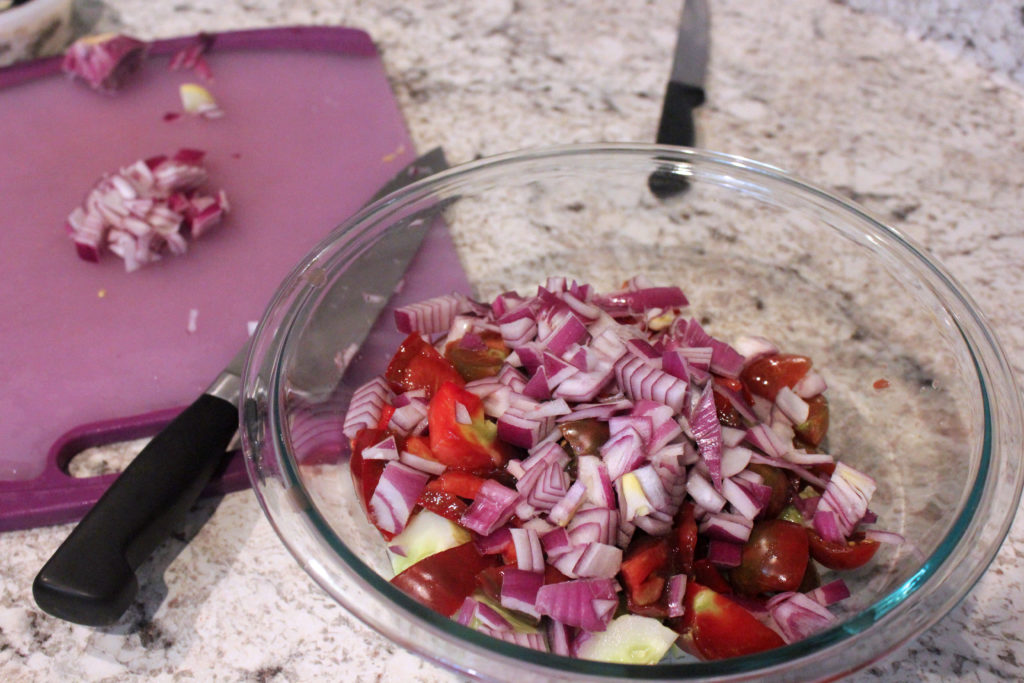 summer vegetable salad