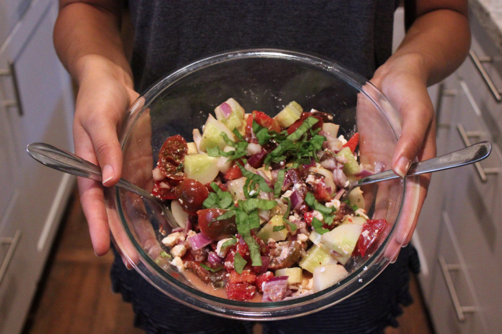 summer vegetable salad