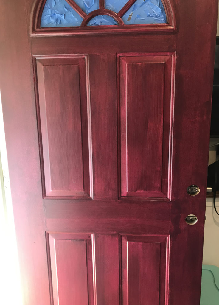 Repaint the front door