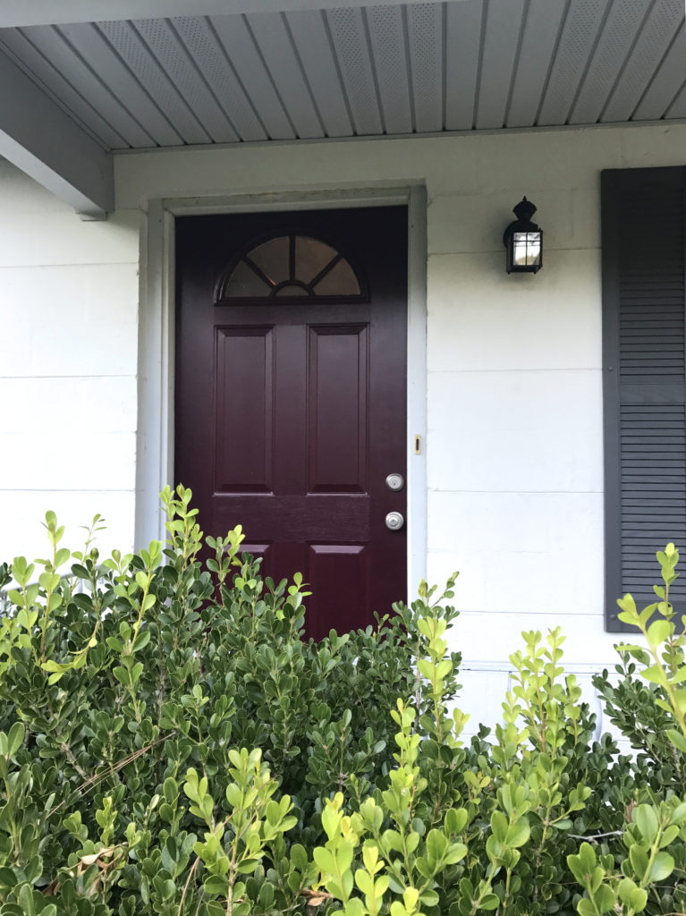 Repaint the front door