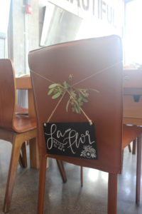 Bride to be chair sign