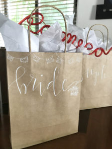 Bachelorette gift bags