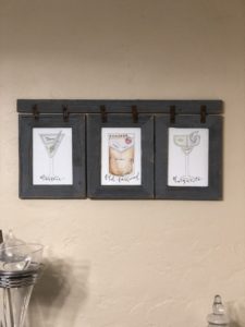 Custom Watercolor Cocktail/Bar Art